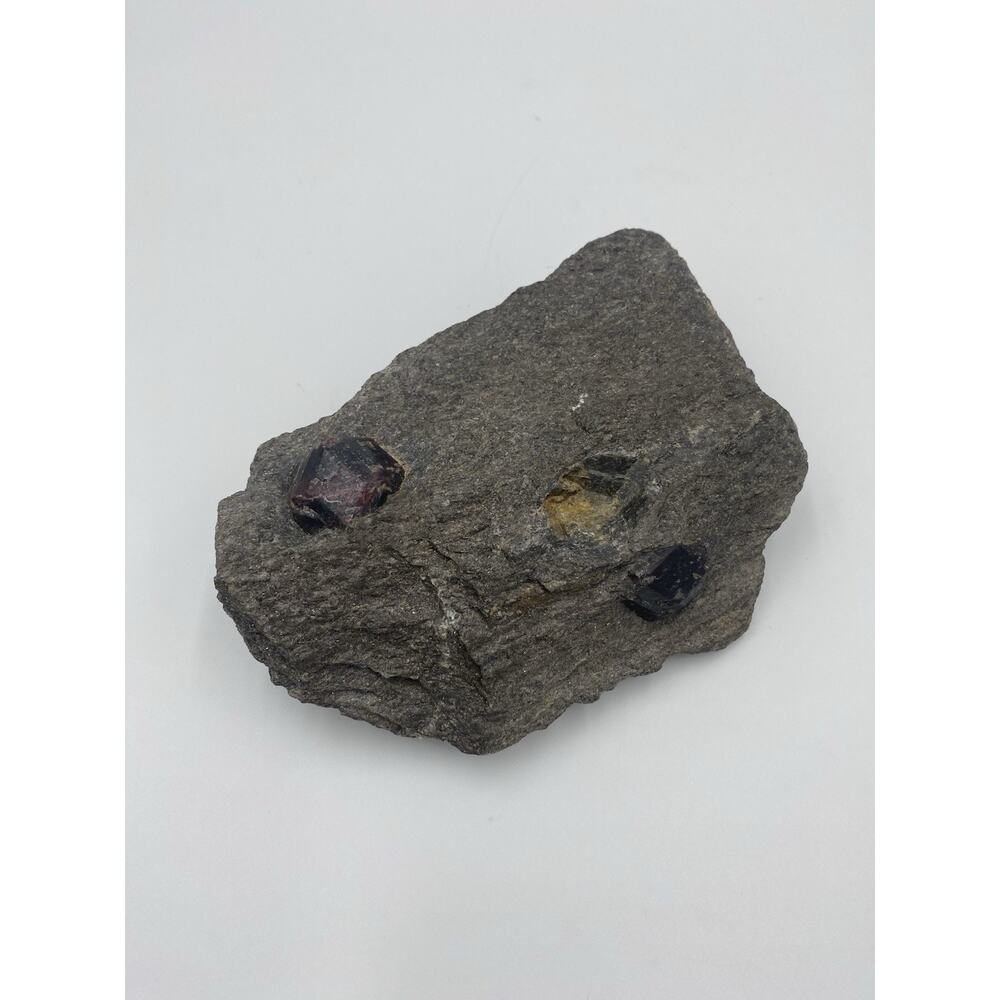 Gemmy Red Almandine Garnet Gemstones in Matrix Crystal Specimen 1lb 4.8oz 5.5”